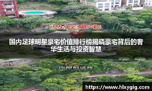 国内足球明星豪宅价值排行榜揭晓豪宅背后的奢华生活与投资智慧